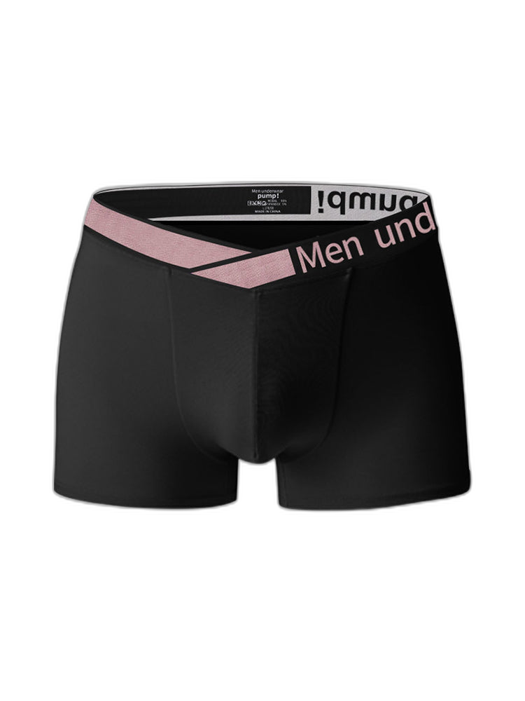 2 Pack Men's Modal Breathable U-Pouch Trunks
