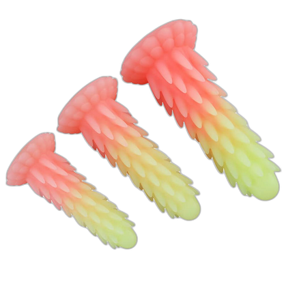 Burr - Spiked Dildo - Glow In The Dark Dildo - Silicone Dildo