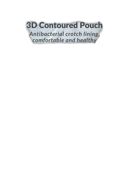 4 Pack Men's Large Pouch Separation Ice Silk Briefs