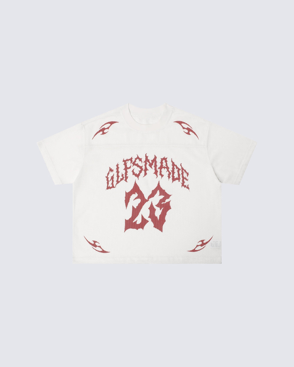 Breathable Mesh Graphic Street Tee