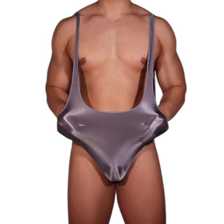 Va-Va-Voom V Neck Bodysuit For Men