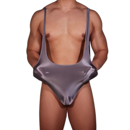 Va-Va-Voom V Neck Bodysuit For Men