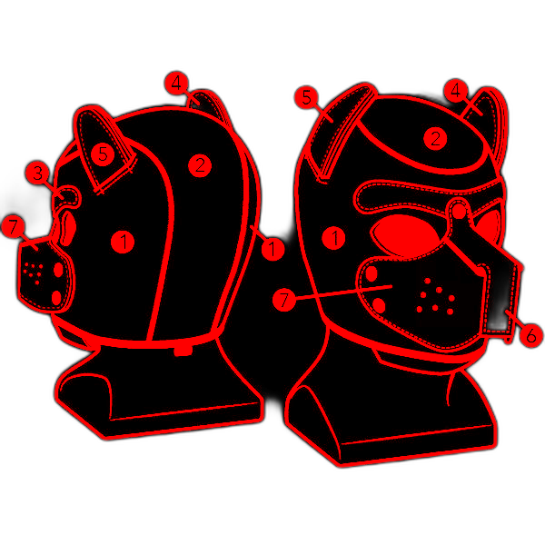 Build Your Own MR.S Neoprene PUPPY Hood