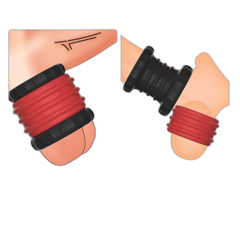 MaxRing - Silicone Ball Stretcher - Cock Ring