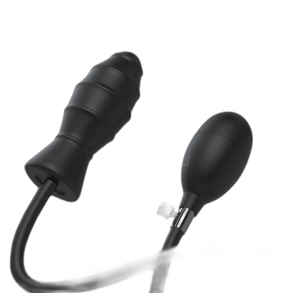 Spiral - Inflatable Butt Plug - Silicone Anal Plug