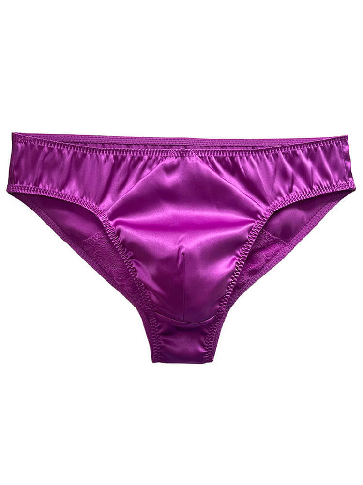 Men's Sexy Soft Mulberry Silk Seamless Briefs