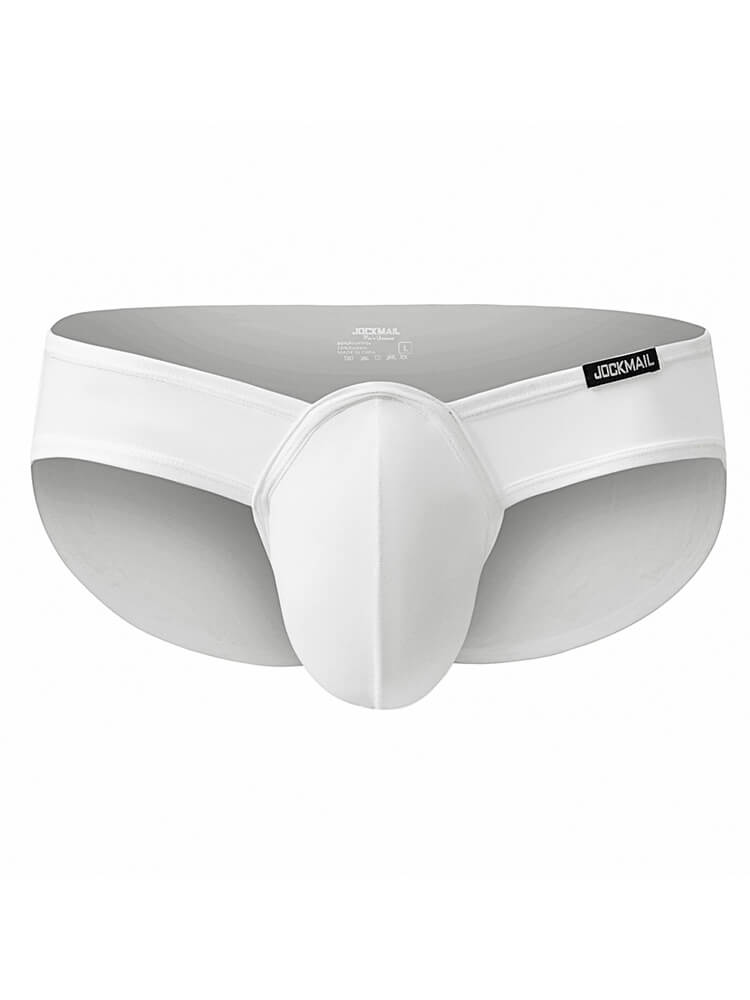 Men's Solid Color Sexy U-Convex Pouch Briefs