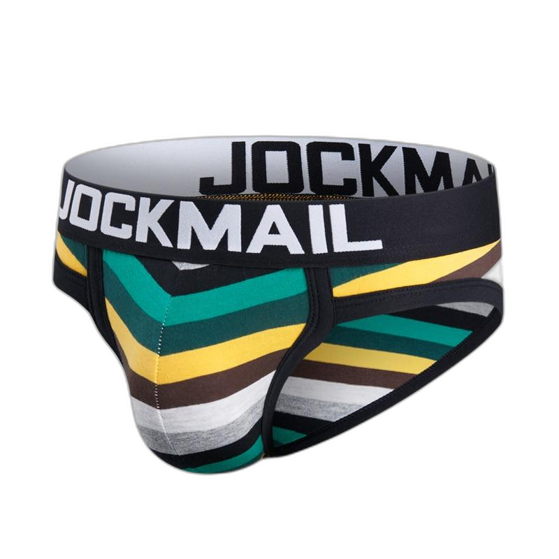 Jockmail Striped Briefs