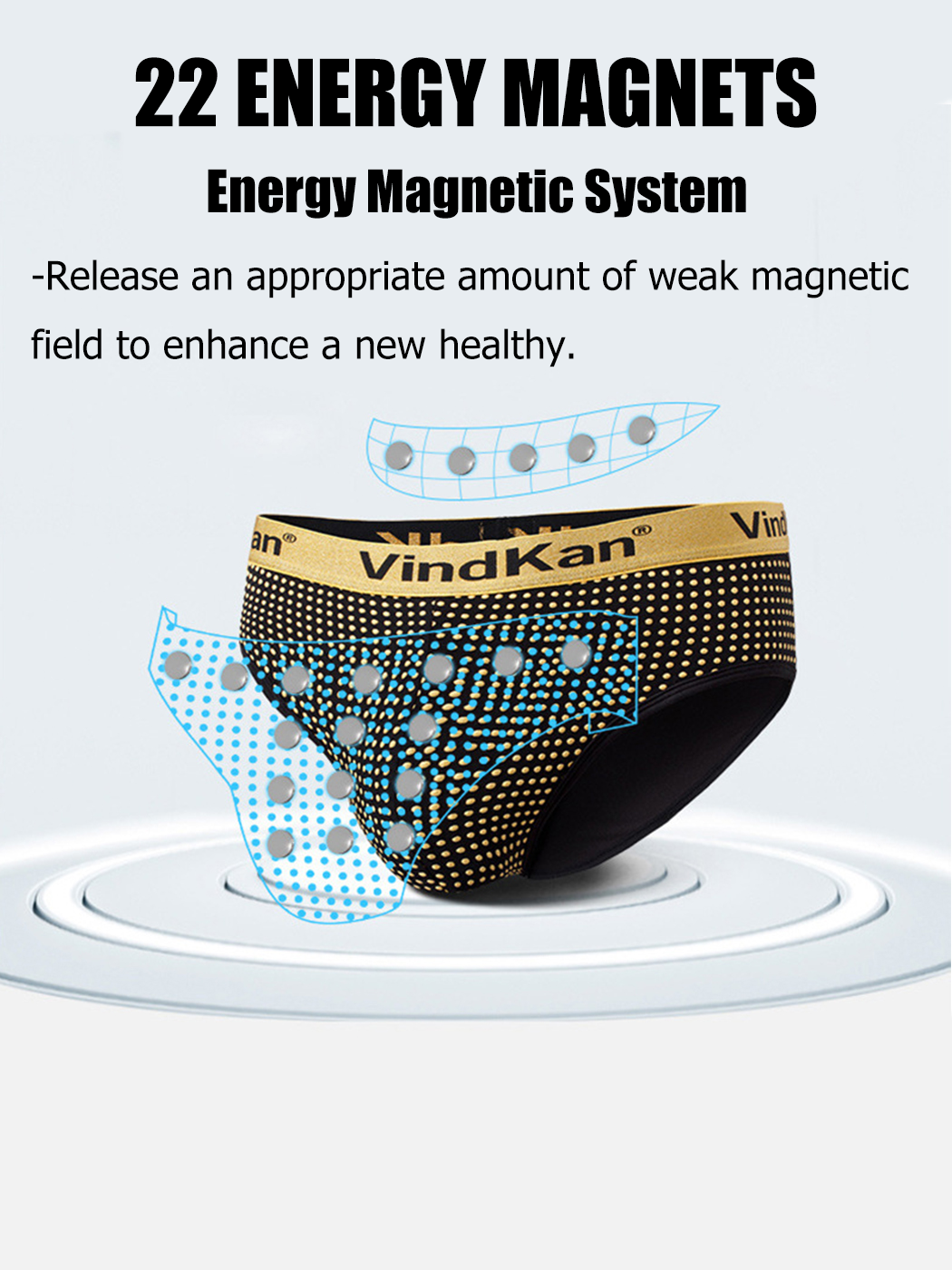 Men's Magnetic Energy Functional Modal Briefs