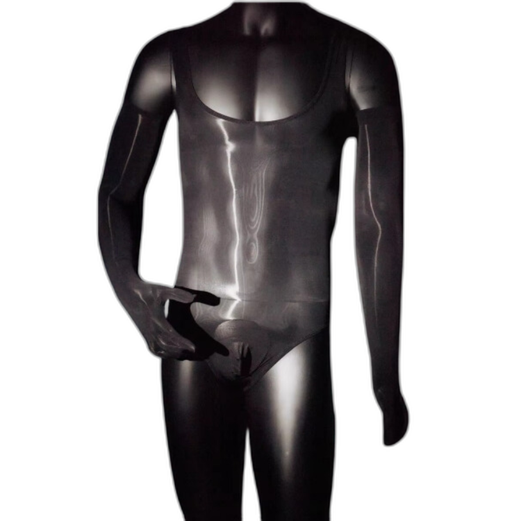 Queer Glow-Up Shiny Member Bodysuit