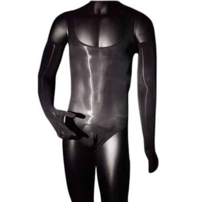 Queer Glow-Up Shiny Member Bodysuit