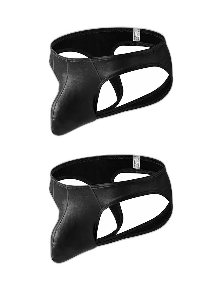 2 Pack Men's Tease Sexy Big Pouch Jockstrap