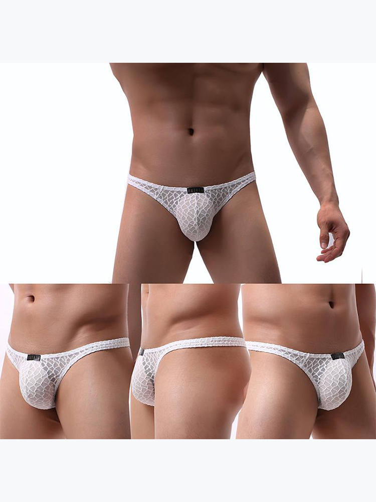 Men's Breathable Mesh Thongs