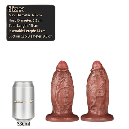 General – Extra Thick Realistic Dildo – Extreme Dildo in 5 Sizes
