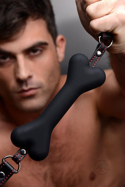 Hound Adjustable Dog Bone Gag