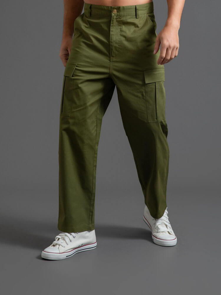 Men's Loose-Fit Outdoor Casual Multi-Pocket Pants