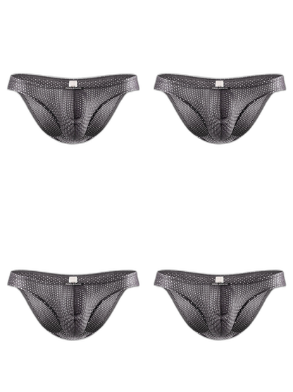 Men's Mesh Ice Silk Breathable Briefs
