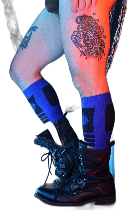 Breedwell Hypnotix Socks Blue