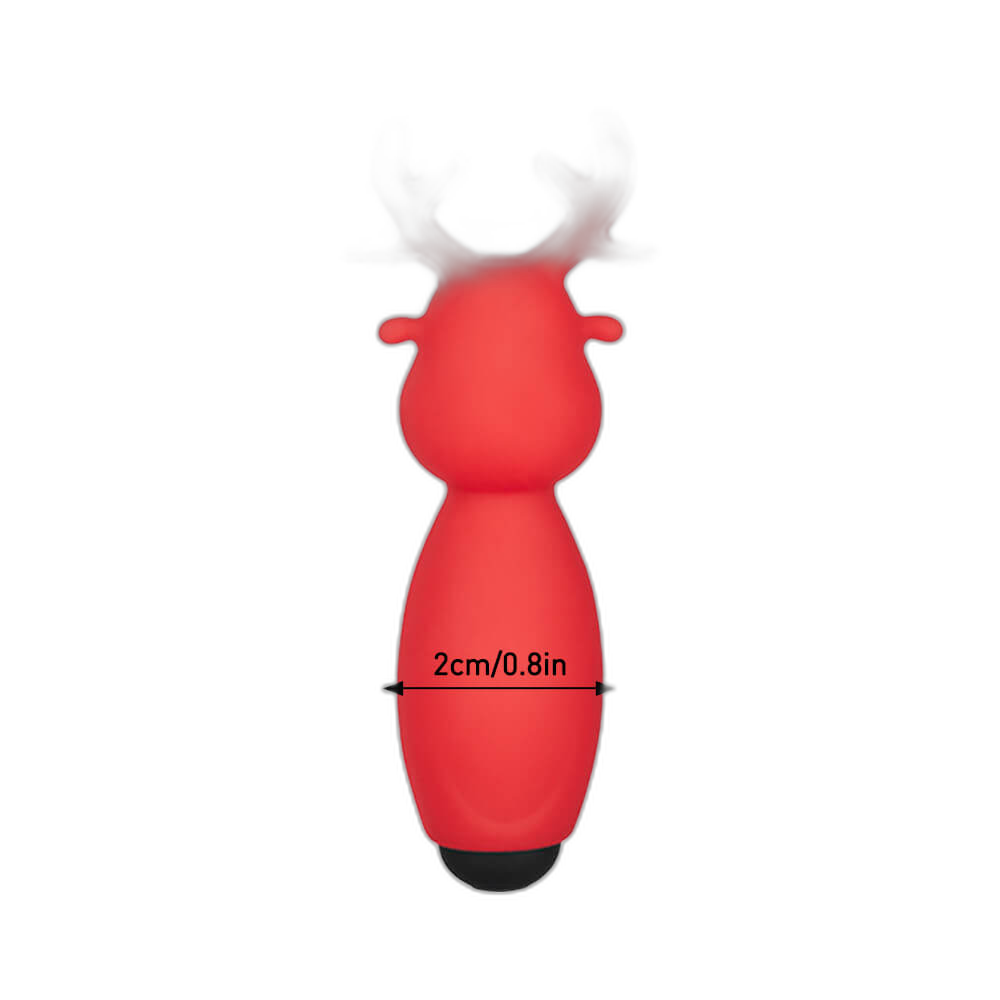 Reindeer - Silicone Bullet Vibrator