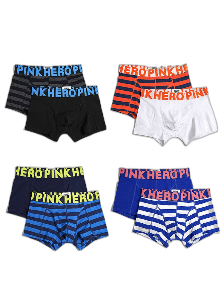Men's Wide Belt Cotton Trunks