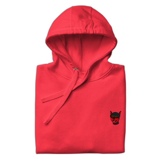 Pup Play Hoodie Red