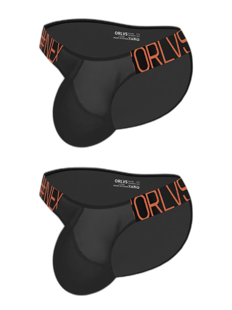 2-Pack Breathable Comfort High Slit Men's Briefs