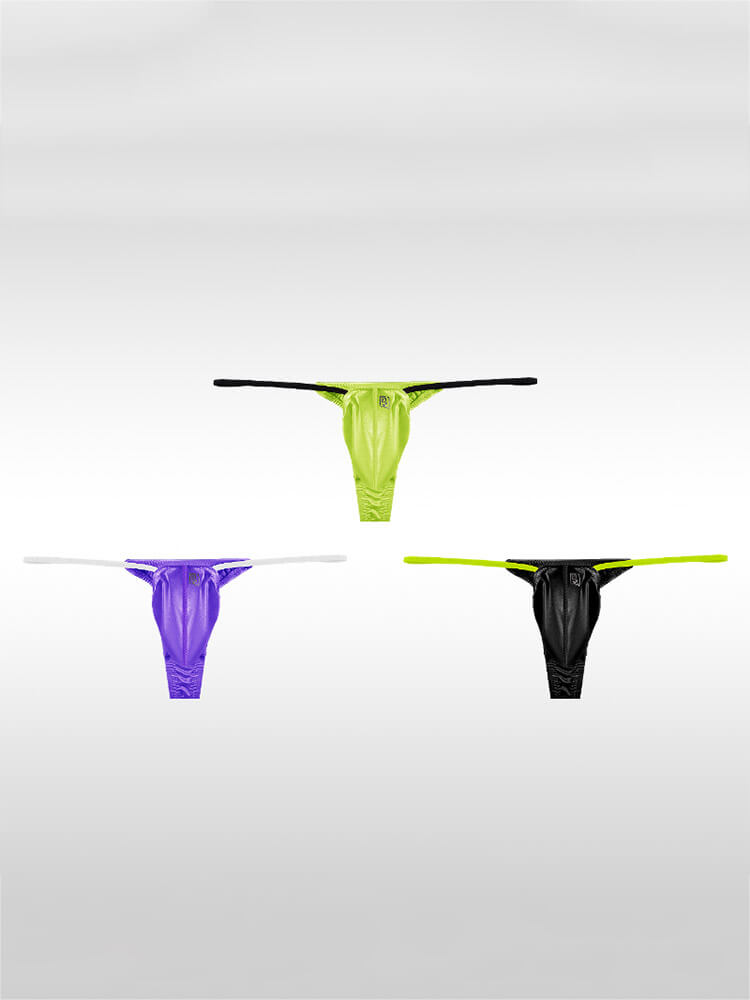 Men's Sexy Thin Belt Low-Rise Seamless Thong