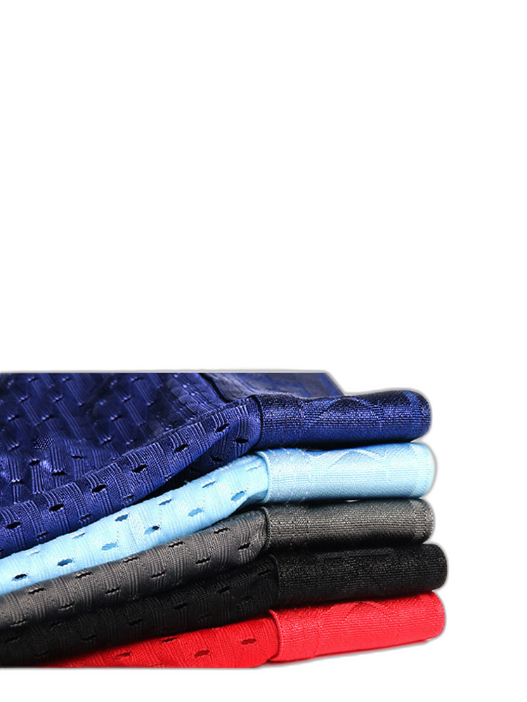 3Pcs Men's Mesh Thin Ice Silk Underwear