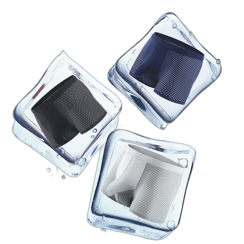 4 Pack Breathable Mesh Ball Pouch Underwear