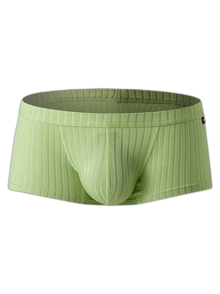 Men's Threaded Fabric U-Raised Low Rise Trunks
