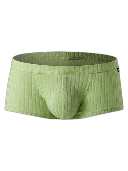 Men's Threaded Fabric U-Raised Low Rise Trunks