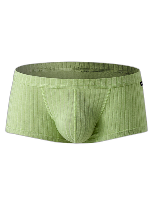 Men's Threaded Fabric U-Raised Low Rise Trunks