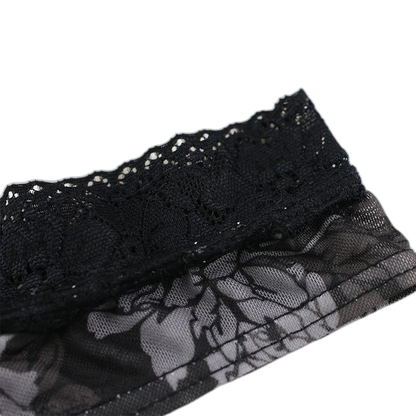 Floral Fantasy Lace Men's Thong
