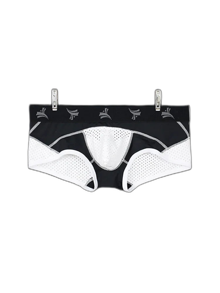 3 Pack Nylon Mesh Breathable U-Pouch Trunks