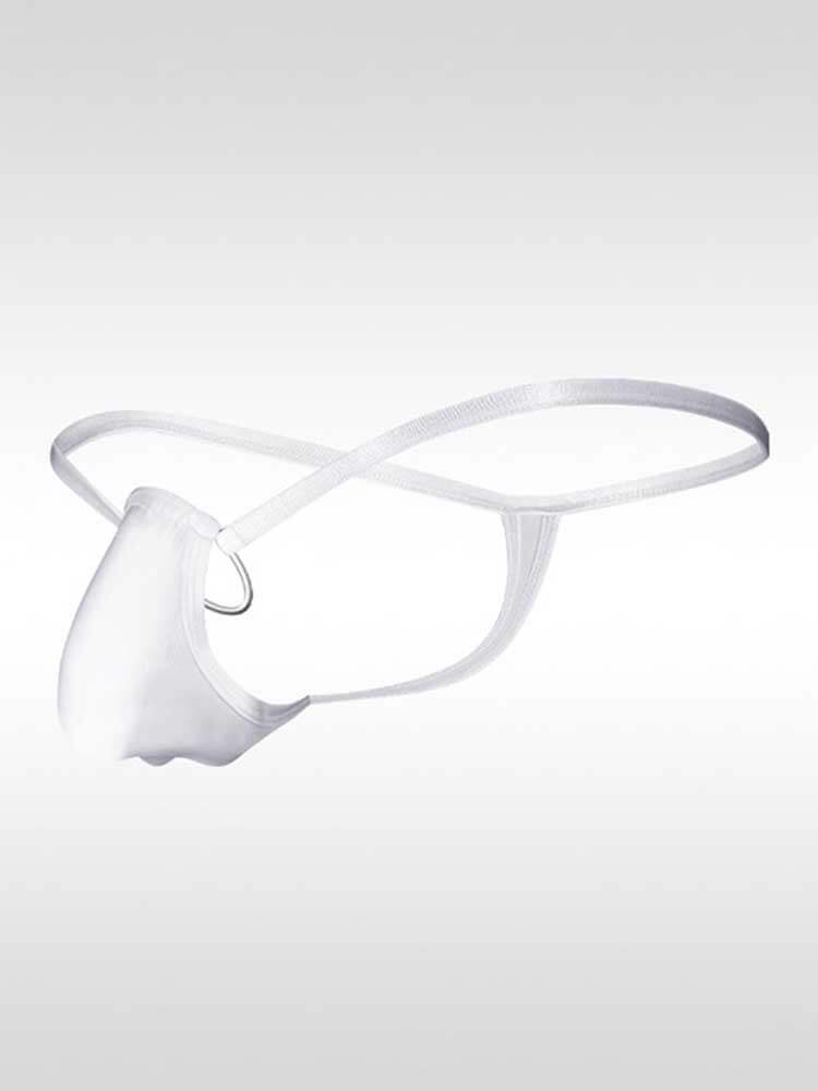Men's Sexy Strappy Seamless O-Ring Bikini Thong