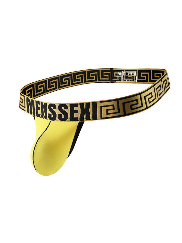 4 Pack Men's Single Pouch Ice Silk Sexy Thong