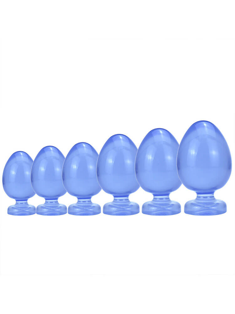 Round Head Silicone Suction Cup Anal Plug