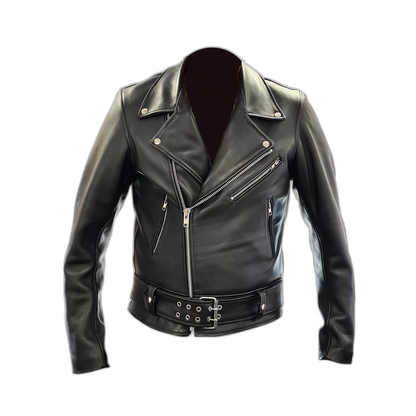 Prowler RED Leather Police Jacket