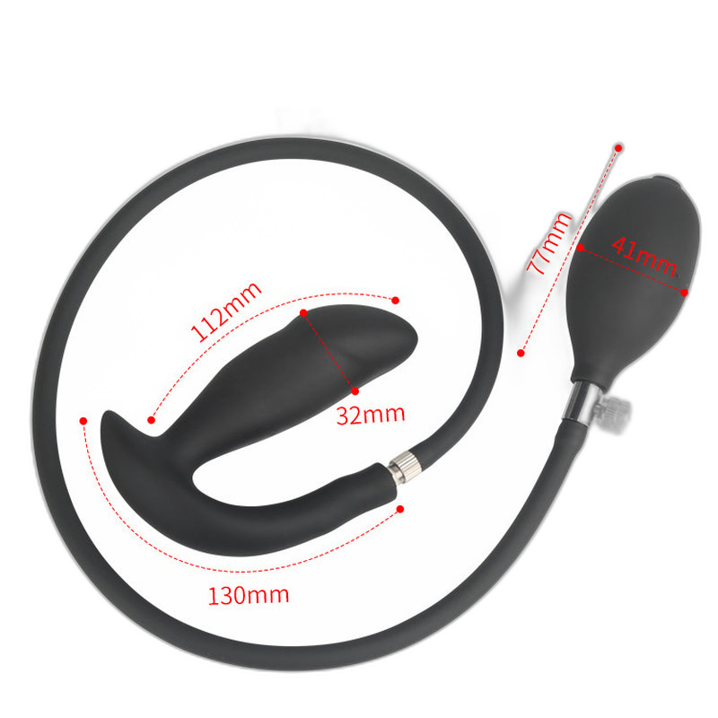 ruff GEAR Silicone Inflatable Rumbler Prostate Plug