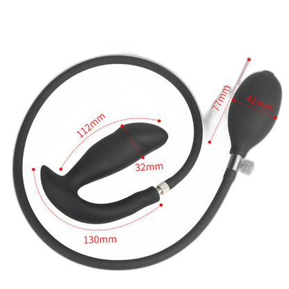 ruff GEAR Silicone Inflatable Rumbler Prostate Plug