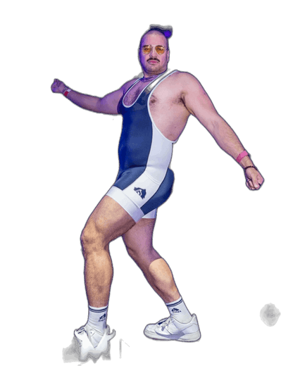 DEN CORE Wrestling Singlet - Navy