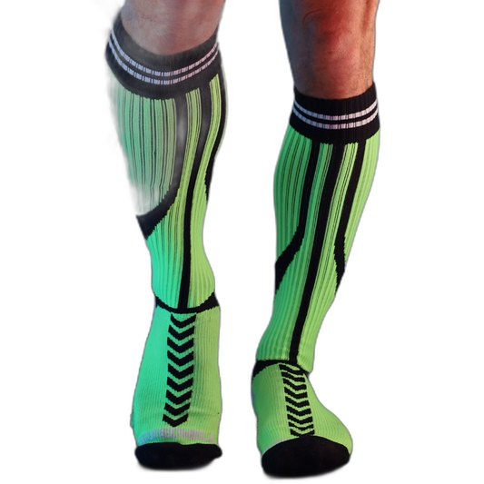 Breedwell Sucker Socks Neon Green