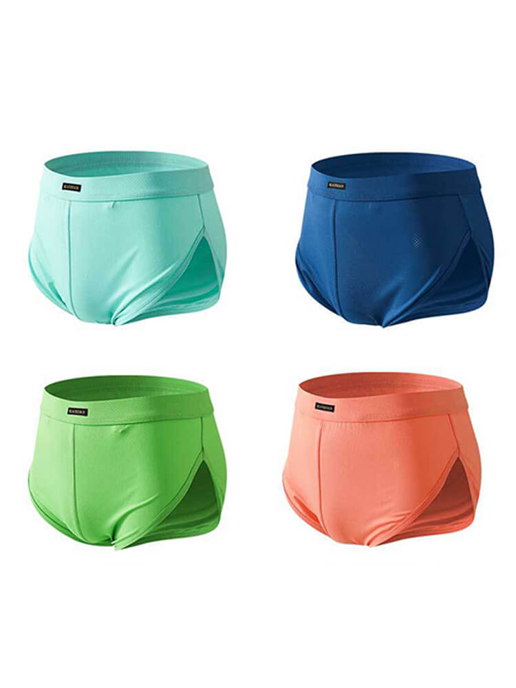Men's Breathable Quick-Drying Mesh Boxer Briefs