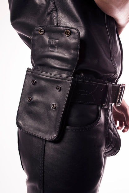 Prowler RED Leather Wallet Black/Grey