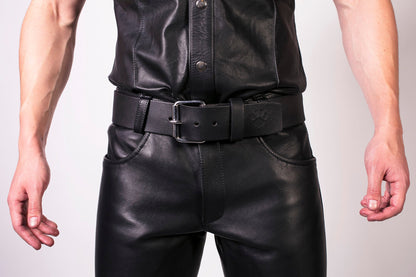 Prowler RED Leather Jeans Classic