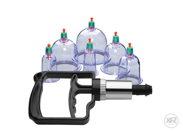 Sukshen 6 Piece Cupping Set with Acu-Points