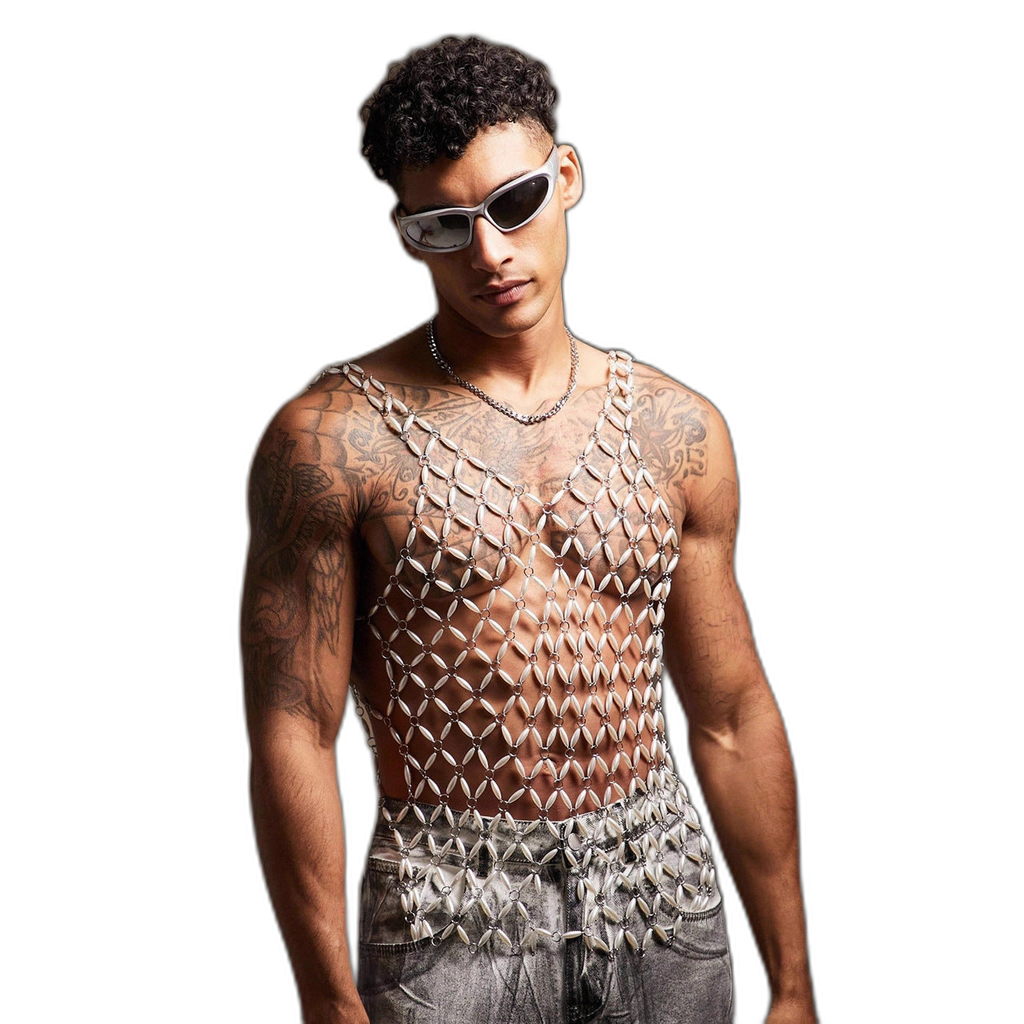 Pearl Scale Chain Tank
