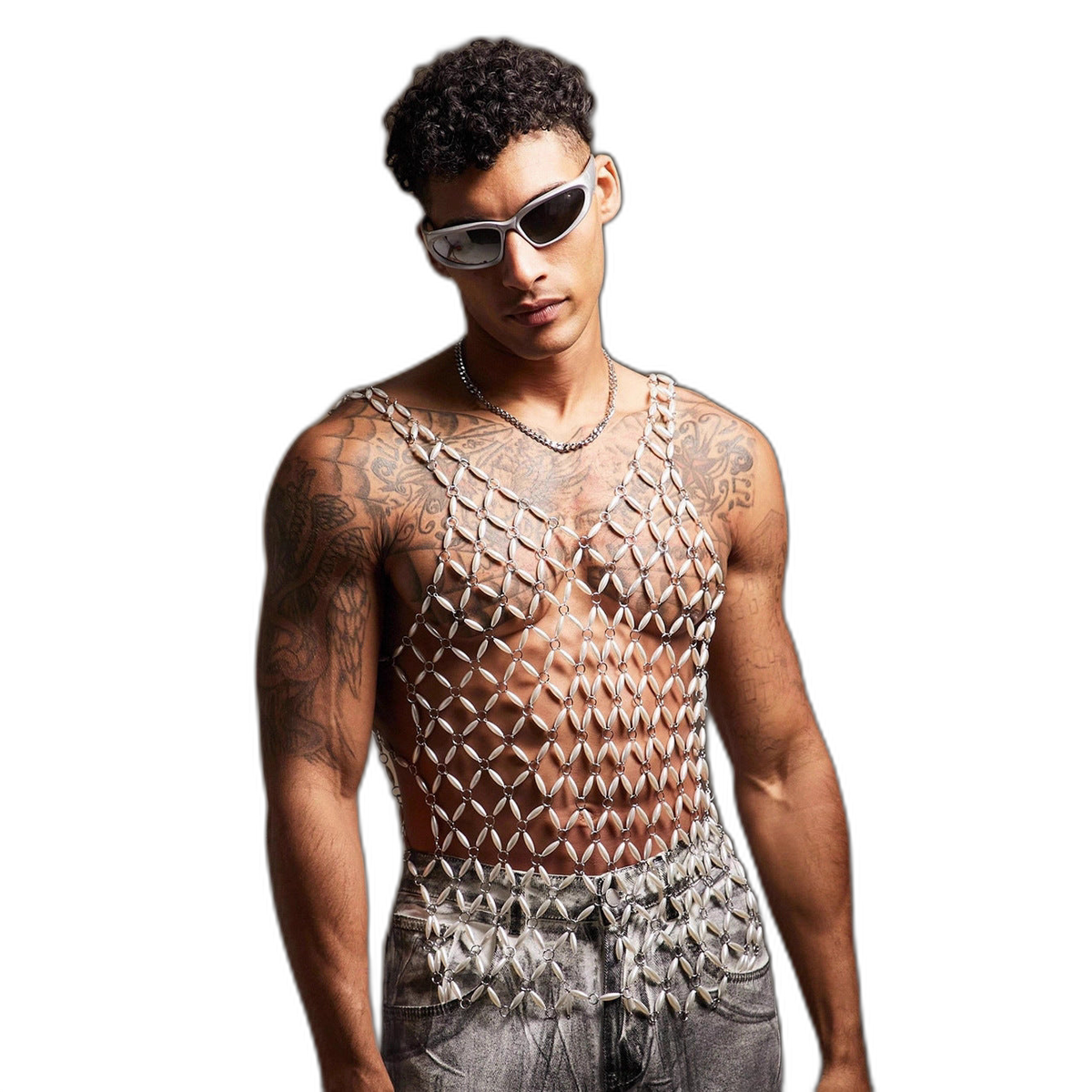 Pearl Scale Chain Tank