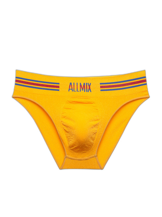 5 Pack ALLMIX Men's Seamless Bulge Pouch Briefs