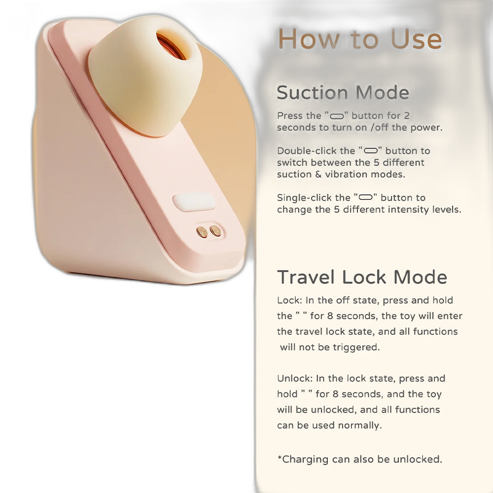 Sora - Clitoral Vibrator - APP Controlled Compact Suction Vibrator